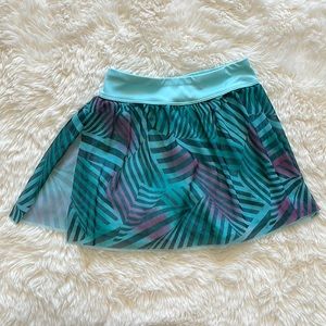 Girls Adidas 6 / 6x active mesh skirt w/ shorts